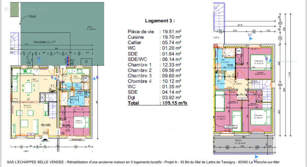 Appartement à LA TRANCHE-SUR-MER