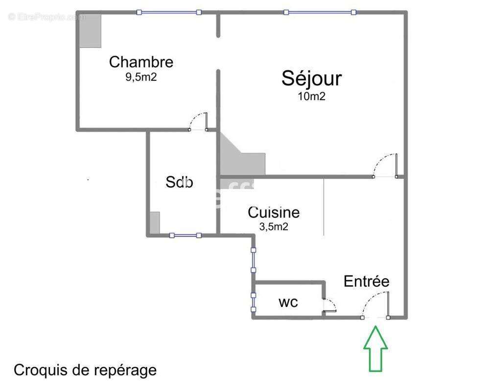 Appartement ancien - photo 8