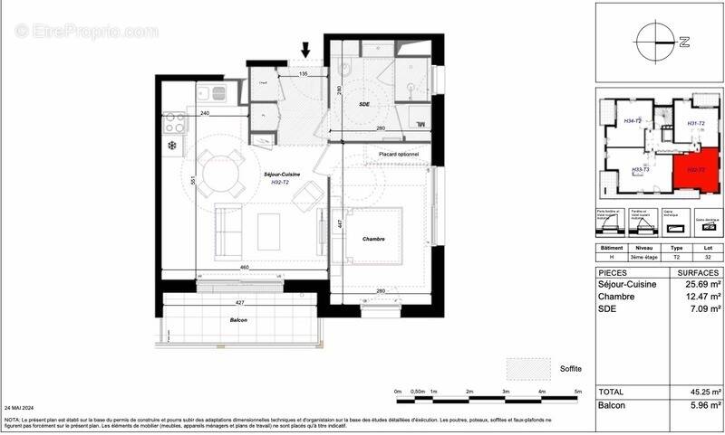 Appartement à TOURS