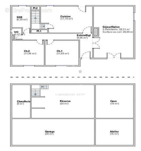 Maison sur sous-sol 2 ch - photo 6