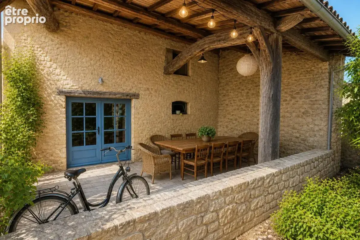 Ensemble immobilier de caractère de 290 m2 avec Gîte - Noaillan - photo 15