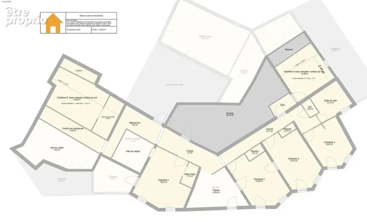 Maison solaire d'architecte de 12 pièces de 260 m² à Bias - photo 22