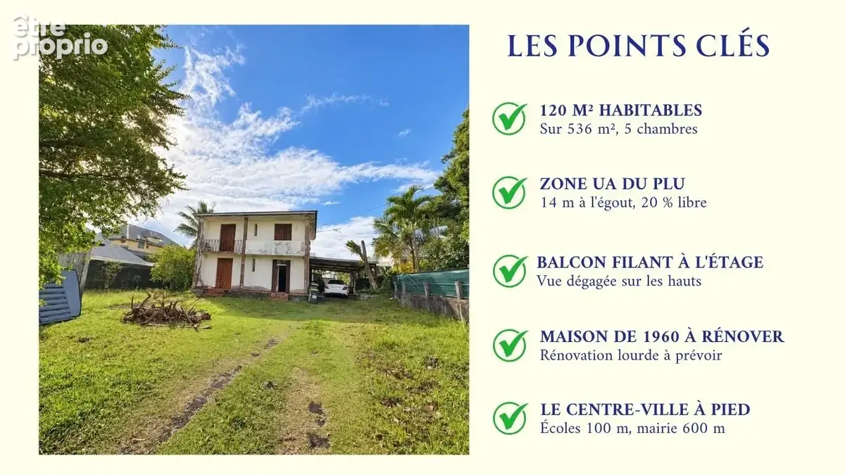 Maison 5 pièces 120 m² à vendre à Saint-Andre (97440) - photo 4