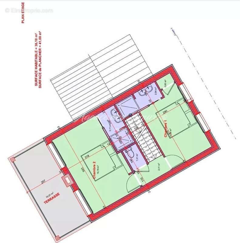 EXCLU : Terrain viabilisé de 800 m² à Enchastrayes - photo 6