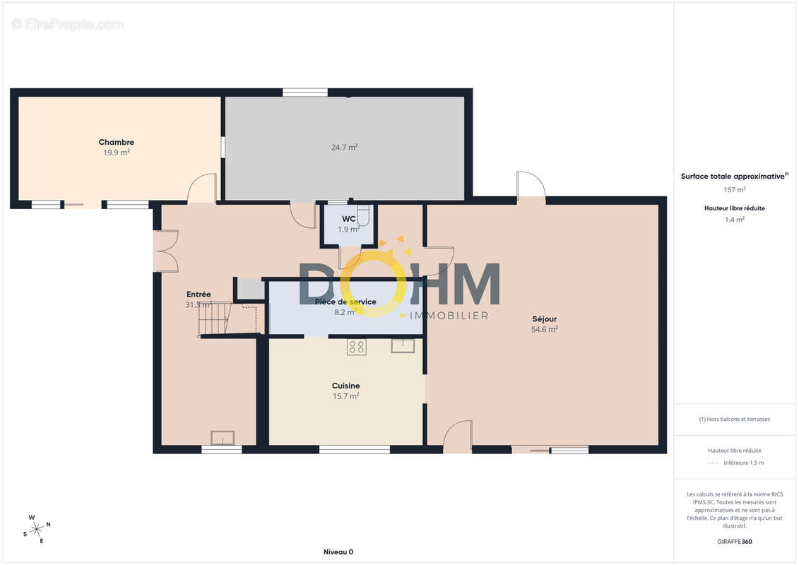 A vendre chalet a saint-ferreol des cotes, 3 chambres, grande piece de vie - photo 20
