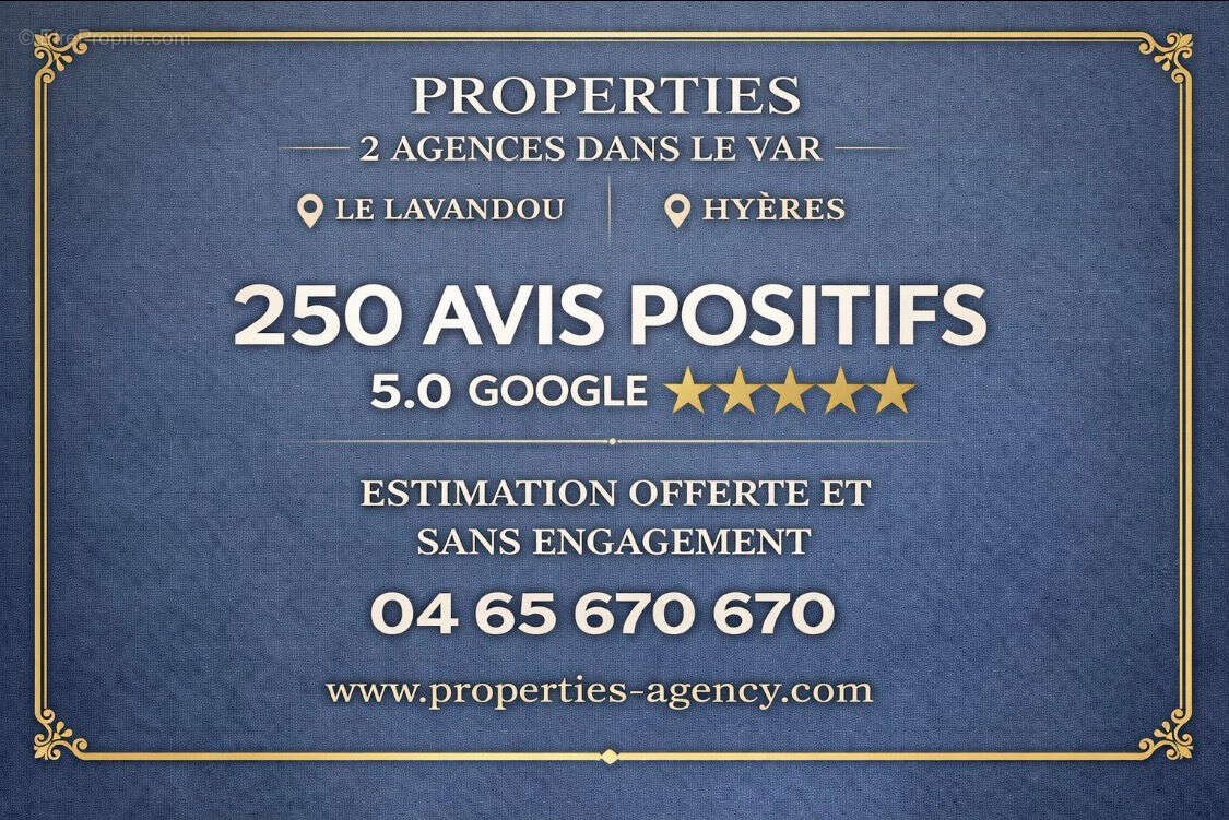Appartement à BORMES-LES-MIMOSAS