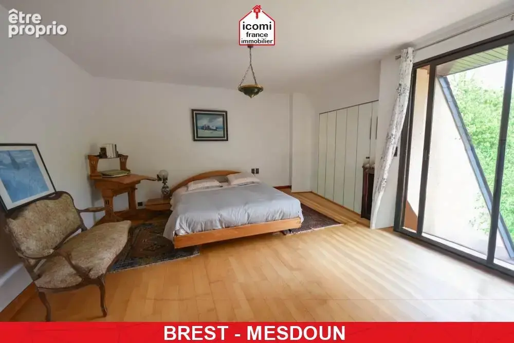 Finistere - brest (29200) - a vendre maison d’architecte de 248 m² – 5 chambres - jardin sans vis-vis de 2300 m² - garage de 41  - photo 9
