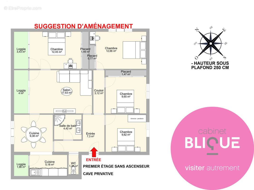 Appartement à VANDOEUVRE-LES-NANCY