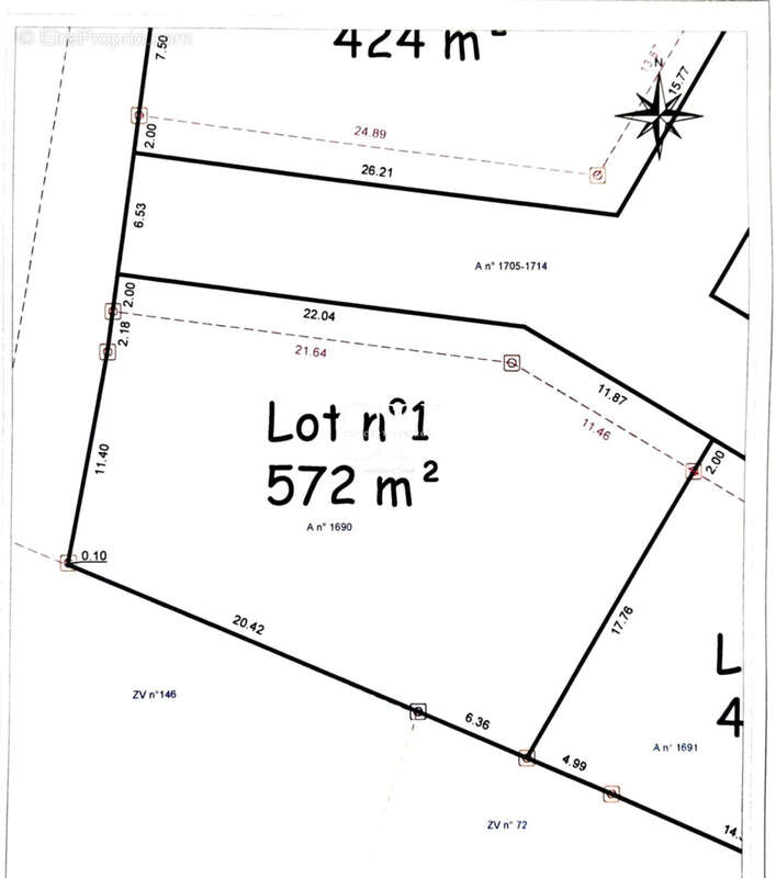 Terrain constructible a vendre sur la commune de Saint-Aaron - photo 2