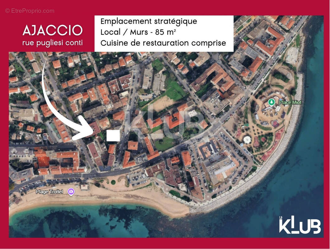 Commerce à AJACCIO