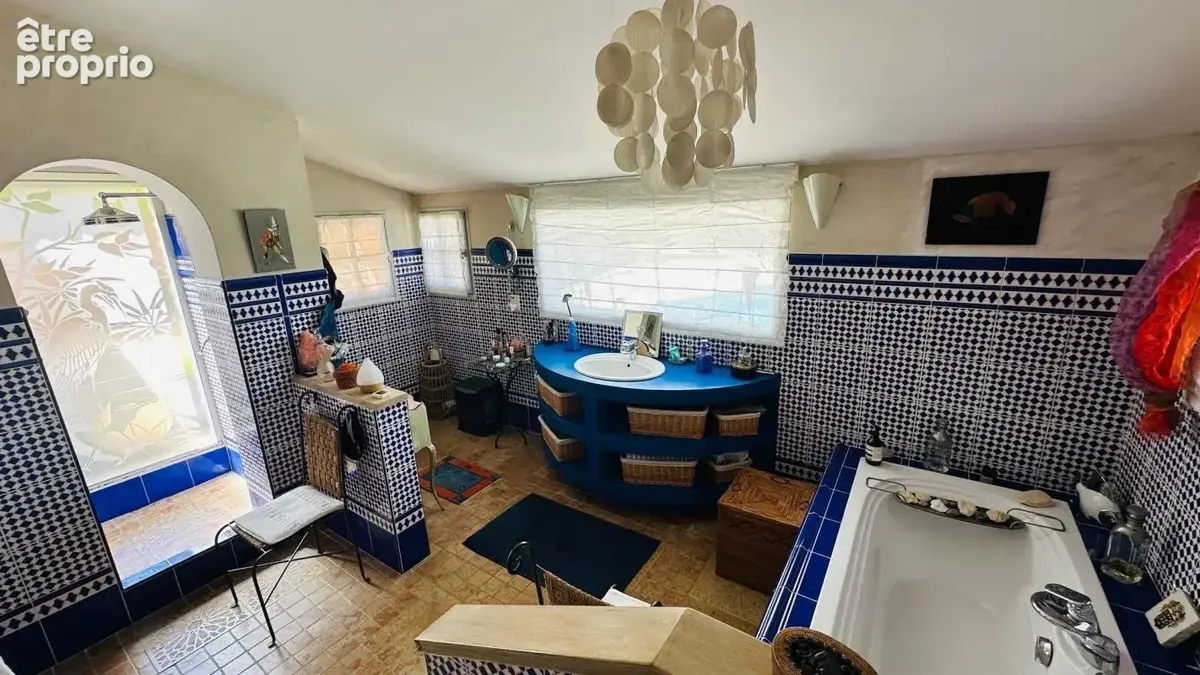 À vendre - superbe propriété villa 192m² terrain 3900m² piscine vues imprenables  mont ventoux  secteur vaison - photo 22