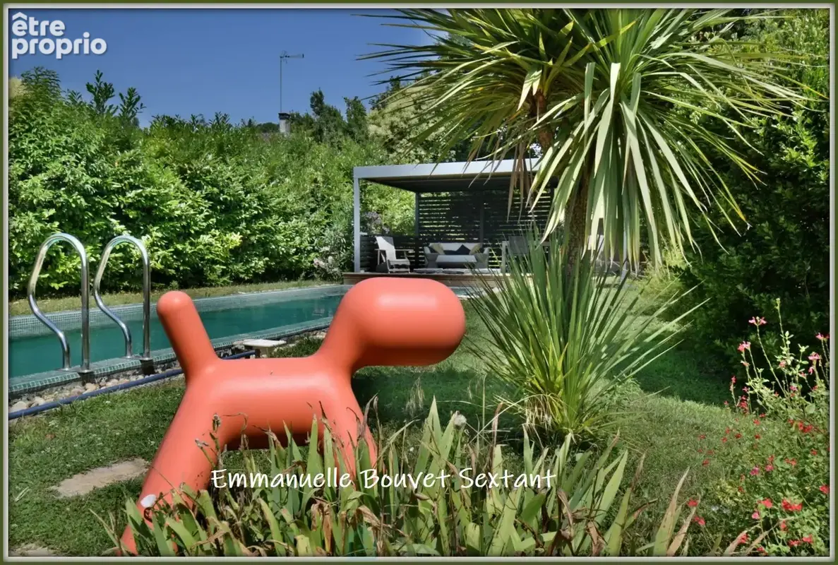 Superbe maison bourgeoise, proche Bergerac, très beaux volumes, jardin, garage, car-port, piscine, solarium, accès voie verte - photo 28