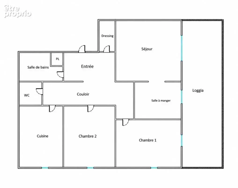 Bords de Marne - Appartement 4 pièces de 82 m² avec grande loggia, cave et deux parkings - photo 4