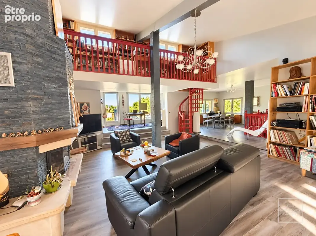 Couzon au mont d'or, maison avec vue , piscine, parc de 6000 m² - photo 4