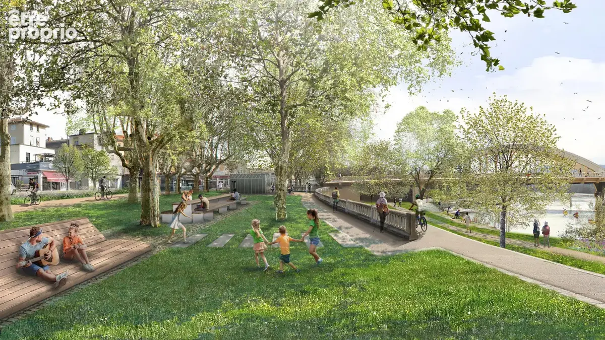 T2 - 47m2 - quai de saone - garage - photo 9