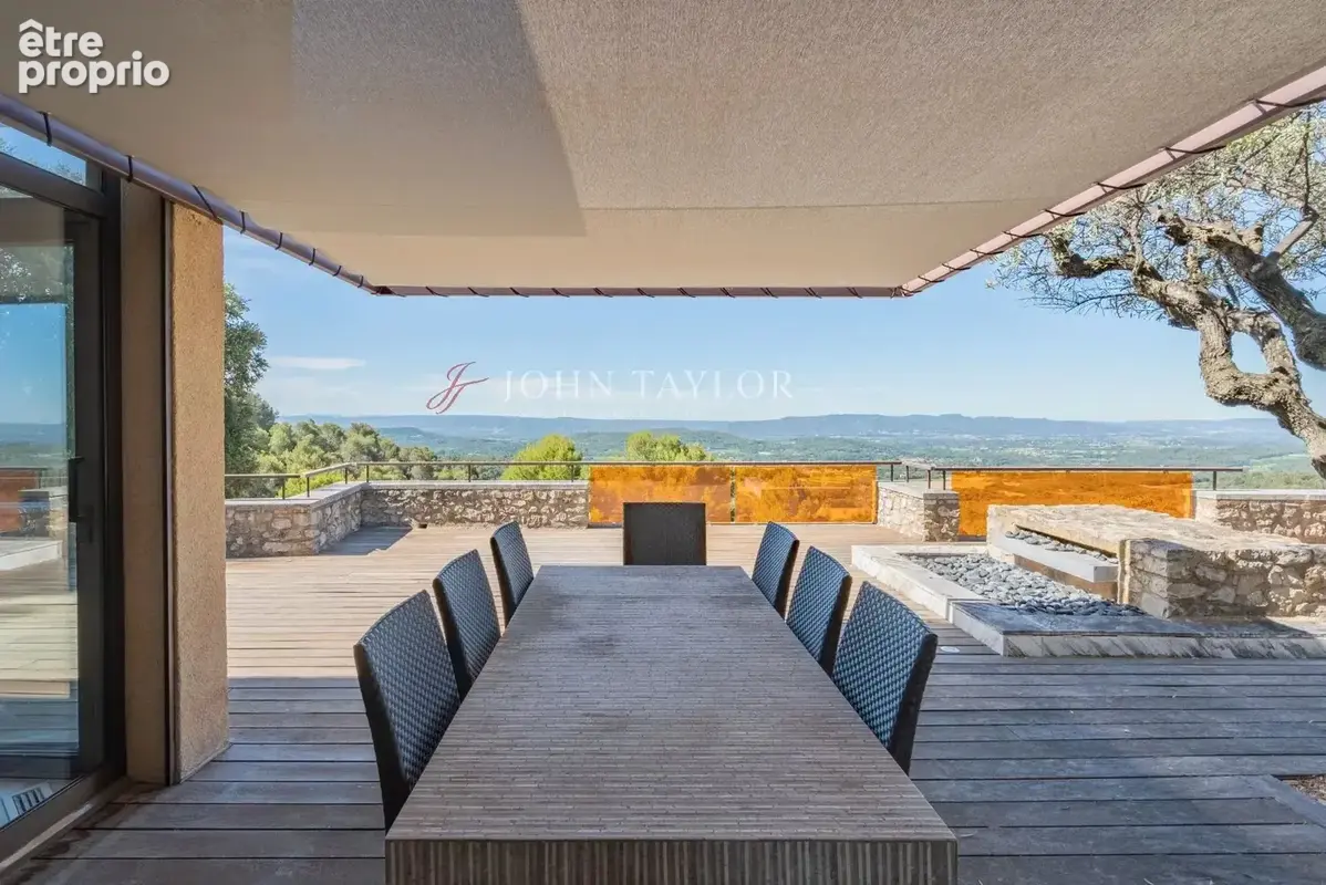 Lourmarin, cadre d' exception pour cette demeure d' architecte - photo 11