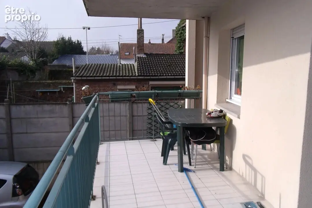 Lievin centre-ville appartement 3 chambres, terrasse, garage et cave. - photo 3