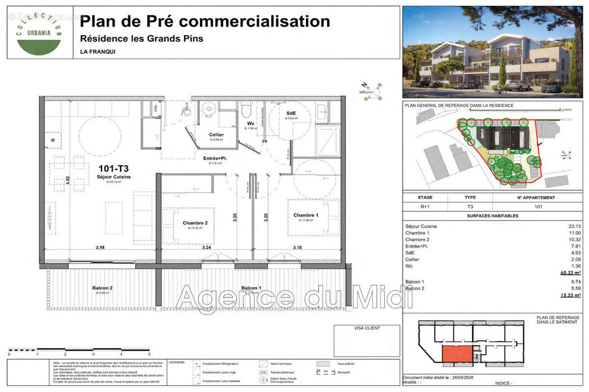Appartement à LEUCATE