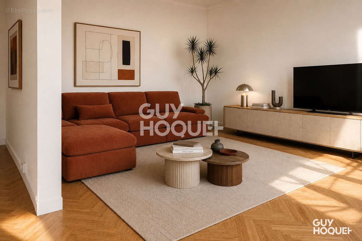 3/4 pièces 65m² - vue dégagée sur forêt  + loggia - photo 7