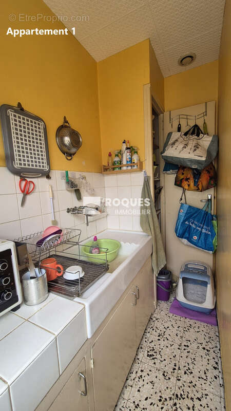 LAMALOU LES BAINS à vendre center ville Immeuble de 2 appartements T2 et T4 - photo 7