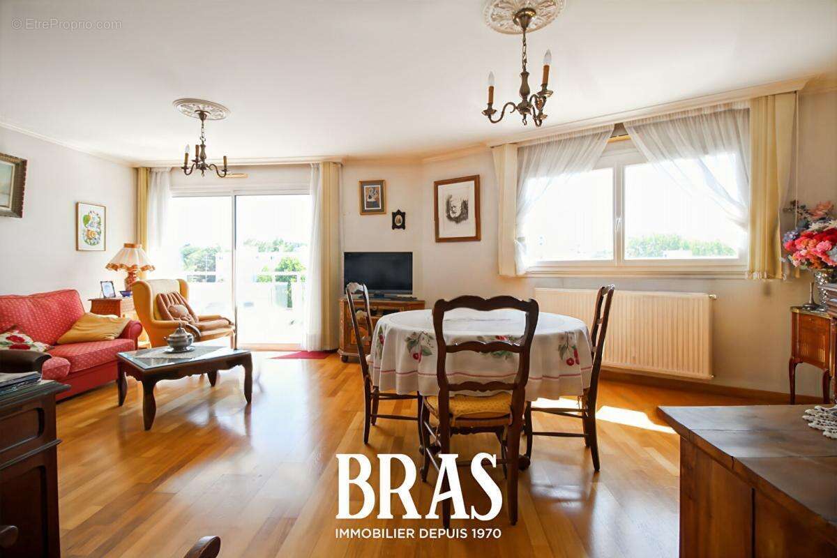 Appartement Vannes 4 pièce(s) 78.21 m2 terrasse balcon dernier étage - photo 4
