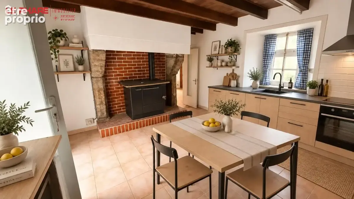 Maison 4 pièces 106 m² à vendre à Montfarville (50760) - photo 9