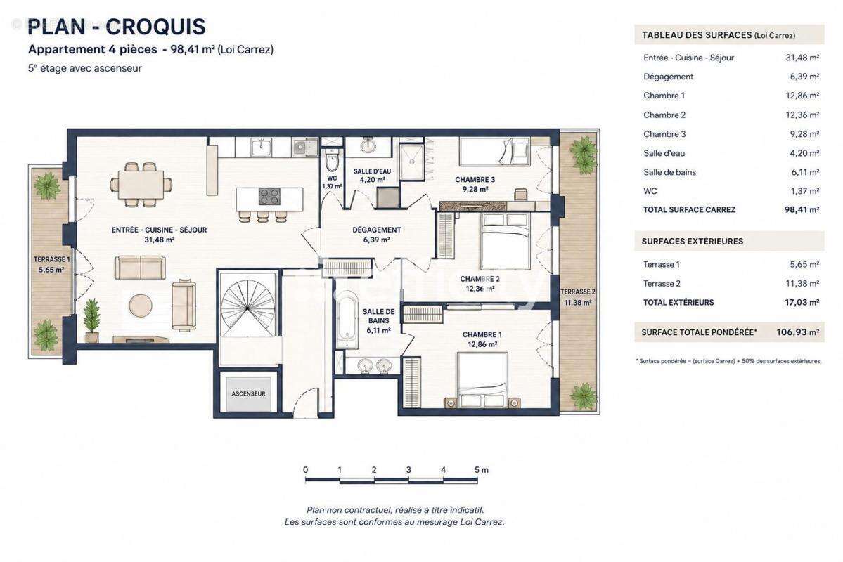 Appartement à PARIS-16E
