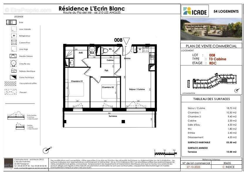 Appartement à LES ANGLES