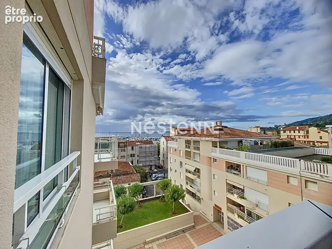 Golfe juan - studio 26m2 - terrasse - piscine- apercu mer - photo 3