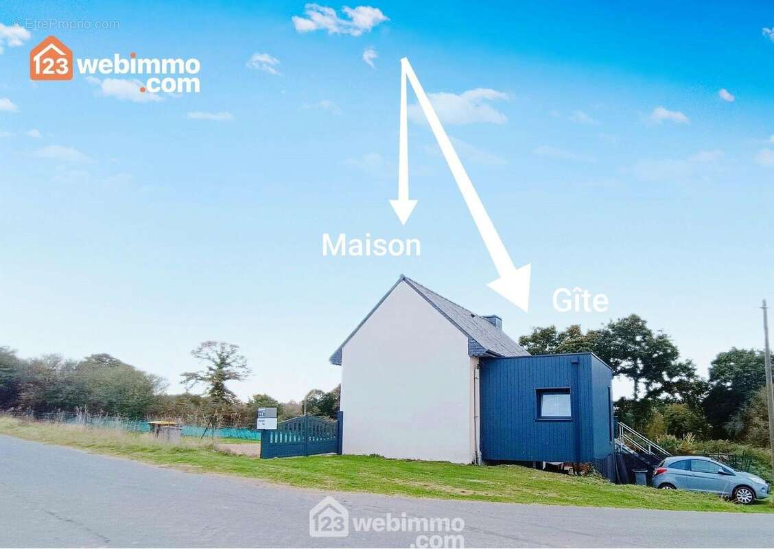 Maison à CAOUENNEC-LANVEZEAC