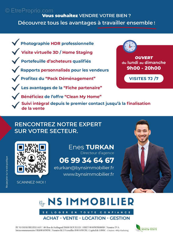 Appartement à LA GARENNE-COLOMBES