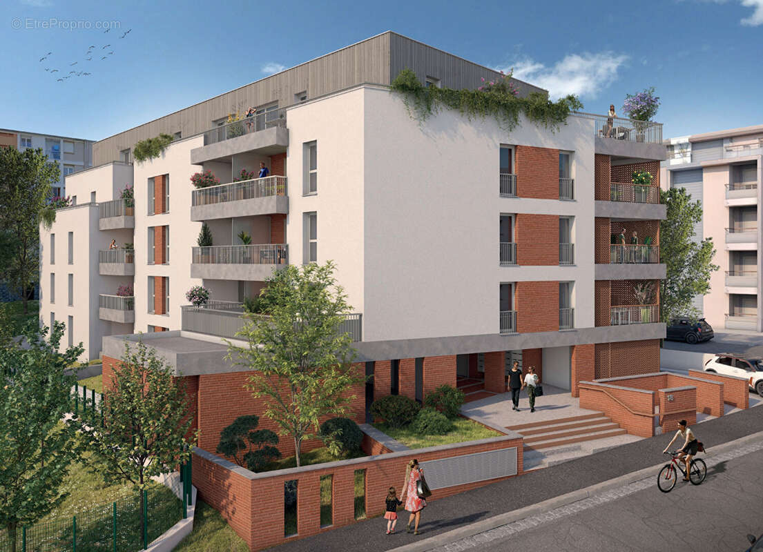 Appartement Toulouse 4 pièce de 81m² + 52m² de Terrasse + Parking sous-sol + Cave ! JOLIMONT - photo 8
