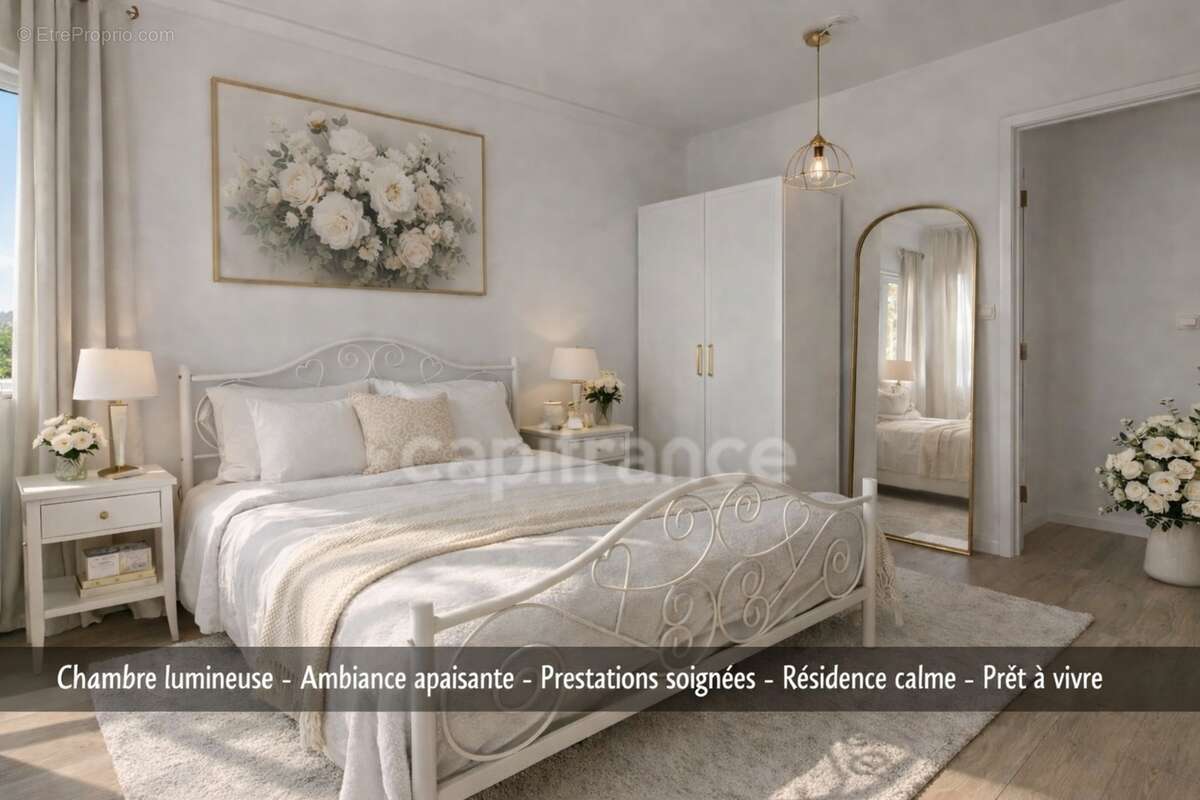 AGDE – Les Cayrets  T3 de 55 m² - 2 Chambres - Terrasse + 2 Parkings - Dernier Étage (ou 2ème étage) - photo 4