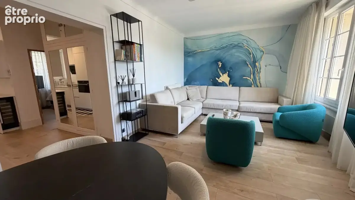 Cannes – Appartement rénové de 56 m² vendu meublé - photo 3