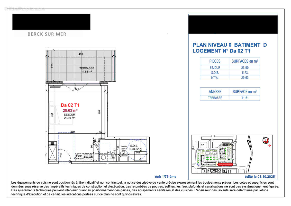 Appartement à BERCK