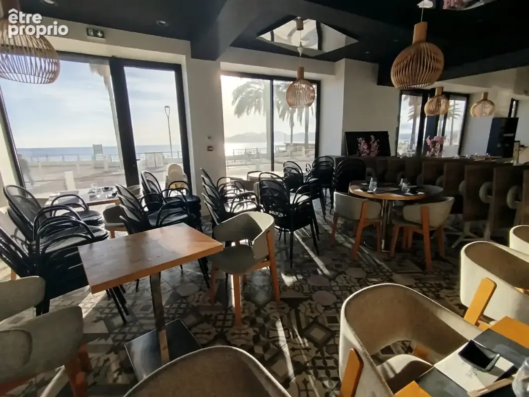 À Vendre : Fonds de Commerce Grand Restaurant avec Terrasse   Cannes, Face à la Mer - photo 8