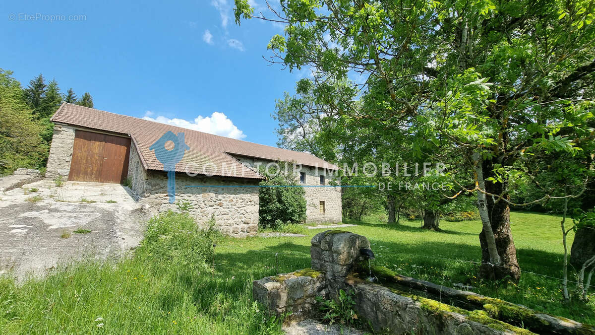 Dépt.(07) - A VENDRE Secteur Le LAC D'ISSARLES - Propriété de 56 ha avec Maison de 270 m2 et Ferme de 340 m2 - photo 5