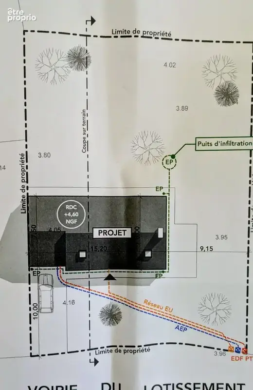 Terrain à bâtir 817 m² - Permis de construire obtenu - photo 4