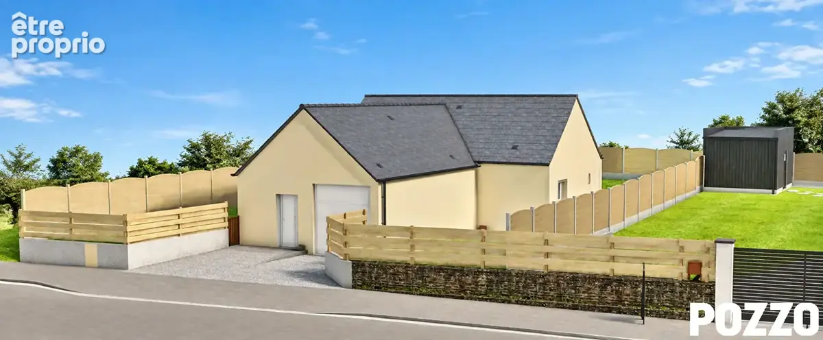A vendre - saint hilaire du harcouet - terrain 600 m² - centre-ville - garages - terrain constructible - photo 2