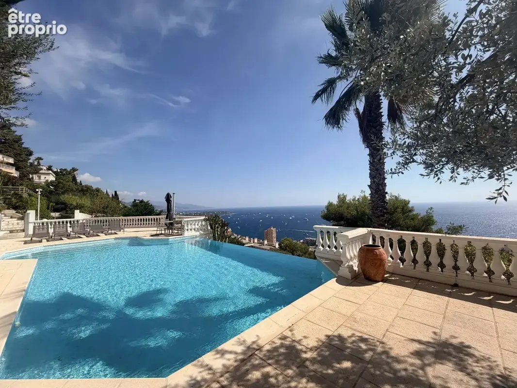 Exceptionnel deux pièces en rez-de-jardin avec parking, vue panoramique sur la mer et la Principauté de Monaco - photo 4