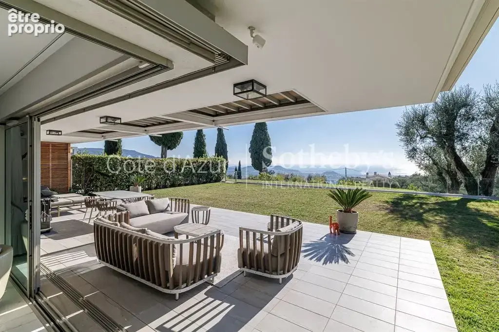 Villa appartement à Nice Gairaut, vue mer panoramique et domaine privé de prestige - photo 3