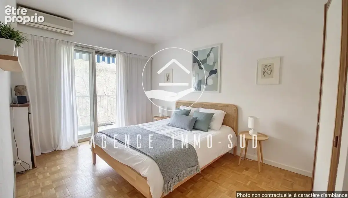 A VENDRE - Appartement 3 pièces   Dernier étage avec ascenseur   Centre-ville de Cagnes-sur-Mer - photo 3