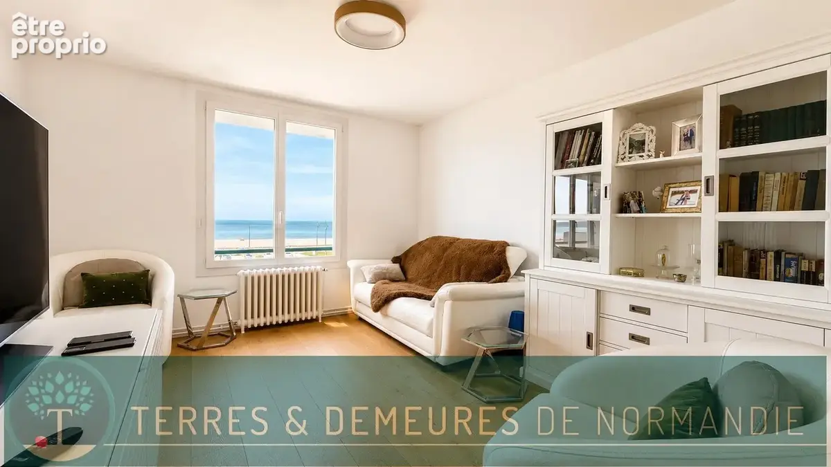 A vendre Dieppe Vue Mer  Appartement 57 m² Vue Mer, Entièrement Rénové avec Cave - photo 4