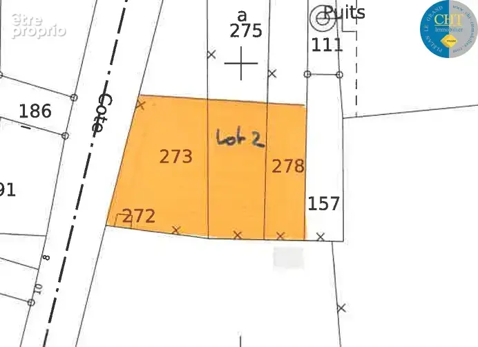 Terrain à bâtir non viabilisé de 500 m2 à plélan-le-grand (35380) avec cht immobilier - photo 4