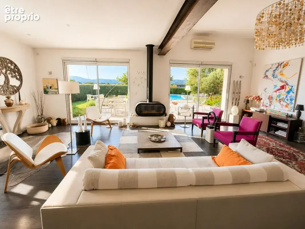 Maison chaleureuse avec piscine et vue imprenable sur la montangne de la Sainte Victoire - photo 9