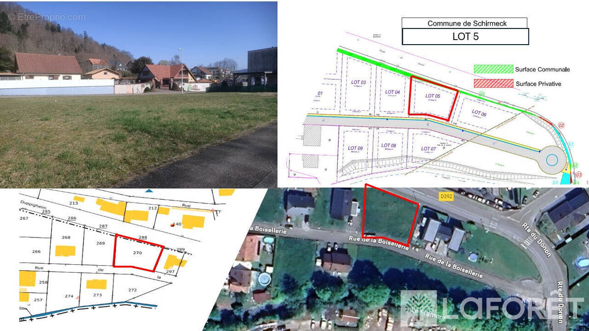 Terrain à SCHIRMECK