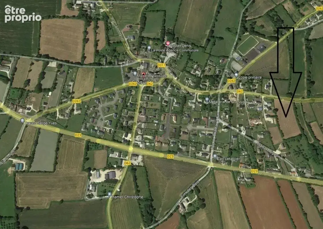 GROSVILLE, terrain constructible viabilisé de 748m² - photo 3