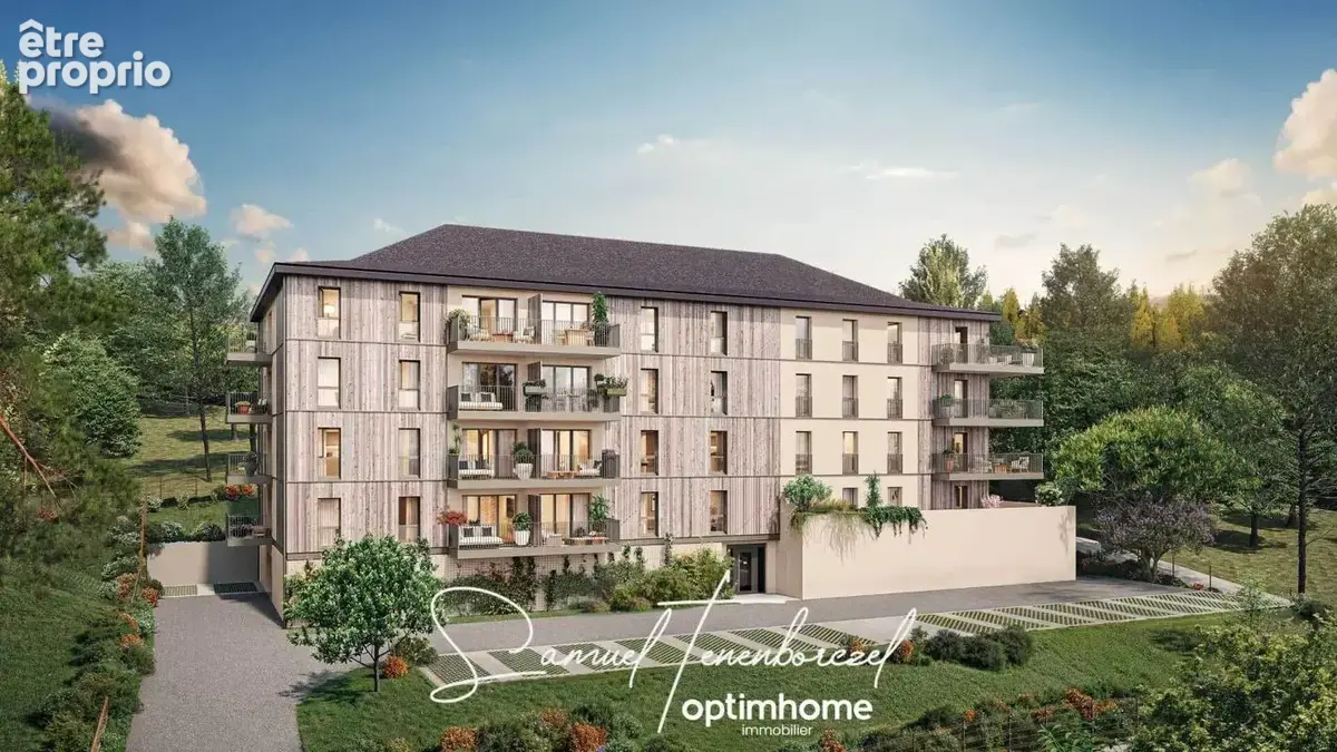 Appartement T2 neuf avec terrasse et vue Basilique – Lisieux (14100) - photo 2