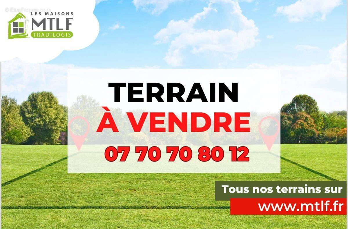 Terrain à PONTAVERT