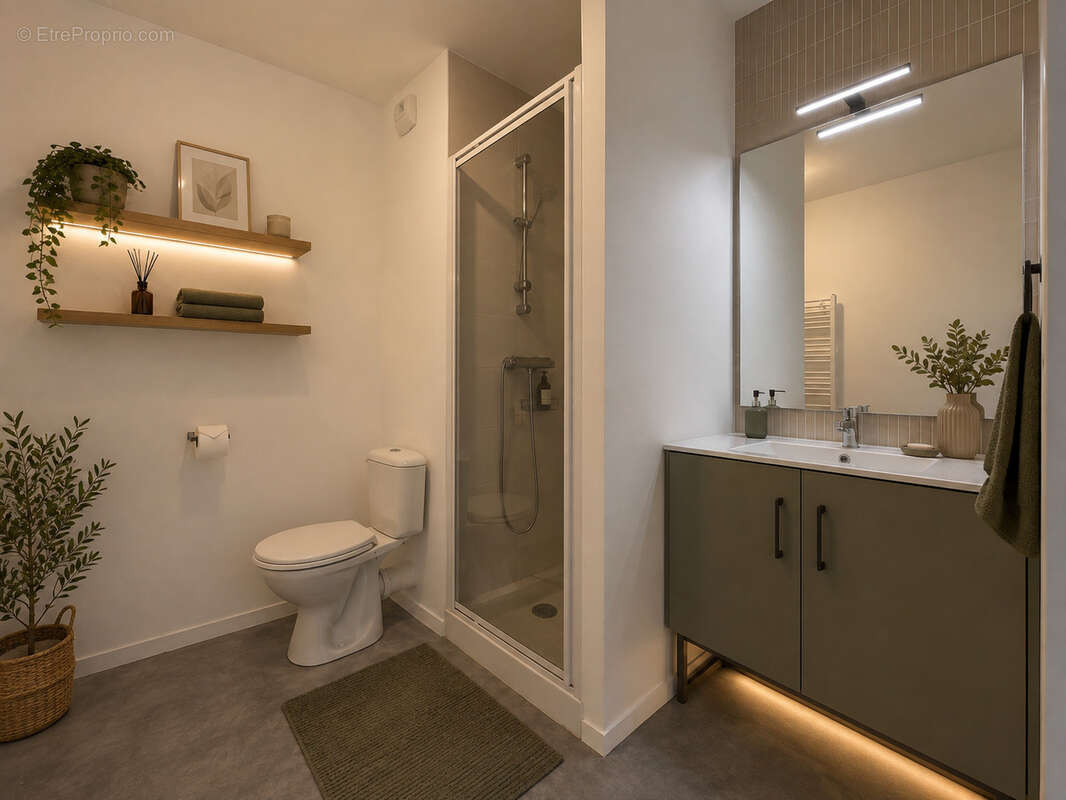 Appartement lumineux avec terrasse en résidence sécurisée - Saint-Nazaire Ouest - photo 7